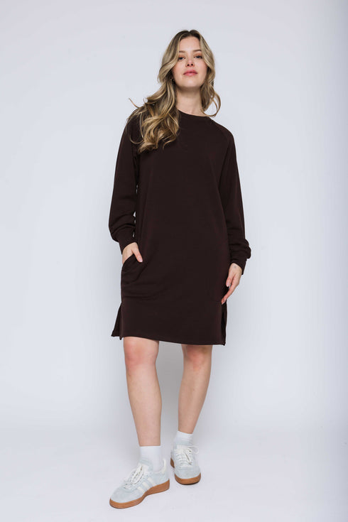 Nadia-Luxe Fleece Dress